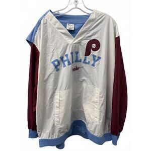 Nike Philadelphia Phillies Pullover Windbreaker Jacket 3XL